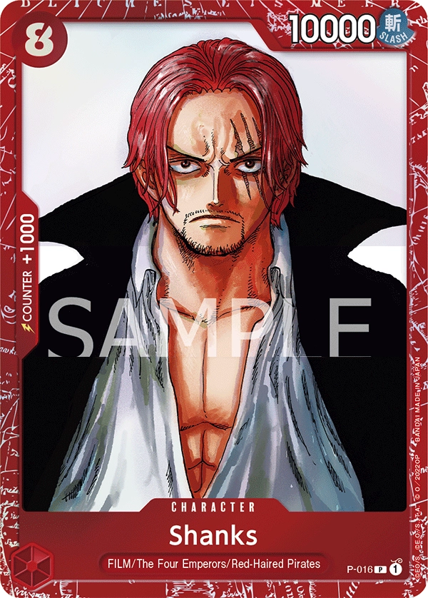 Shanks One Piece Card Game Card