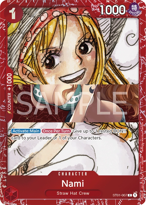 Nami One Piece Card Game Card