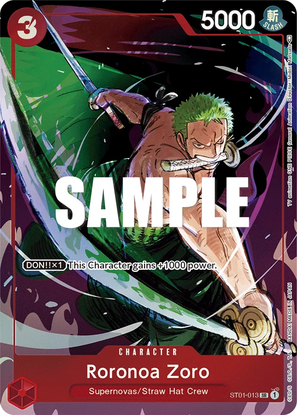 ST01-013_p2 Roronoa Zoro One Piece Card Game Card | OnePiece.gg