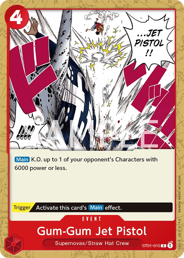 Gum-Gum Jet Pistol One Piece Card Game Card | OnePiece.gg