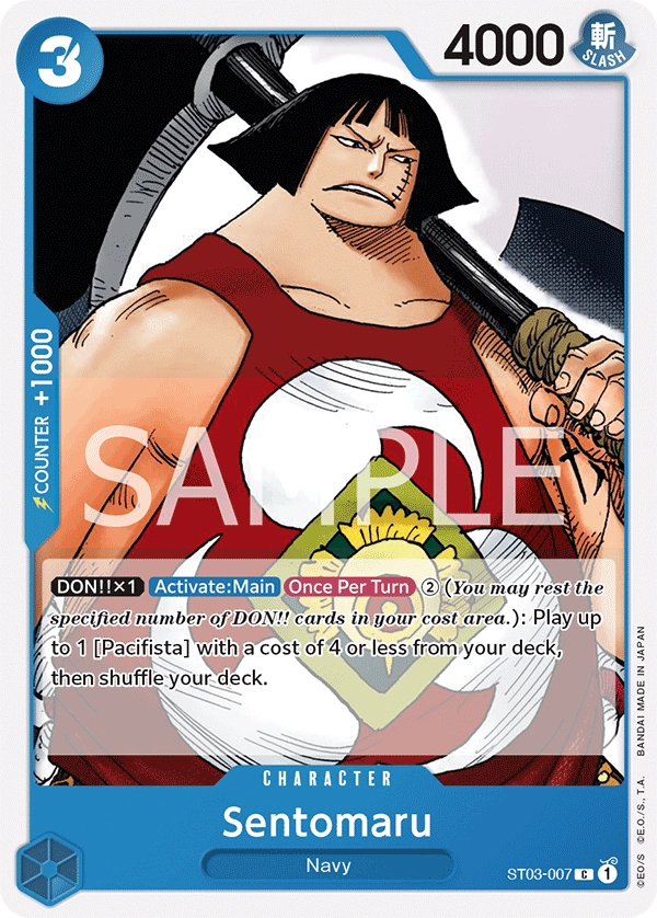 ST03-007 Sentomaru One Piece Card Game Card | OnePiece.gg