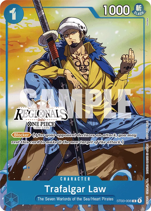 Trafalgar Law (Parallel) One Piece Card Game Card