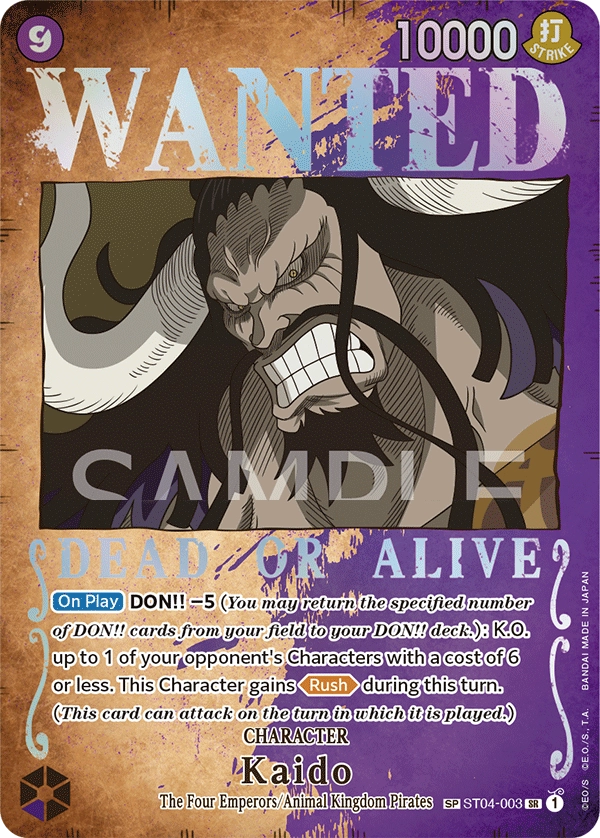 ST04-003_p1 Kaido One Piece Card Game Card | OnePiece.gg