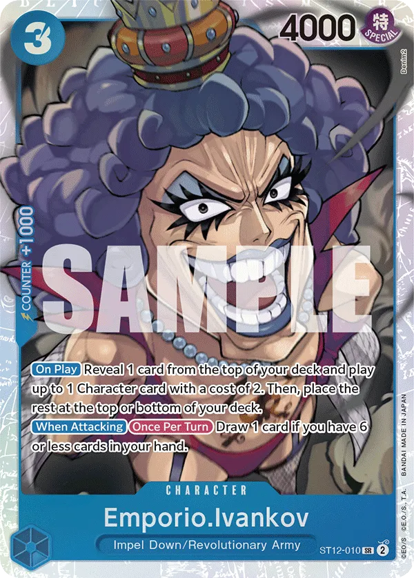 Emporio.Ivankov One Piece Card Game Card