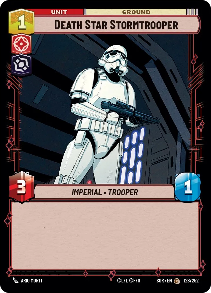 Death Star Stormtrooper Card | Star Wars: Unlimited TCG