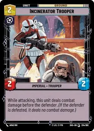 Incinerator Trooper | StarWarsUnlimited.gg