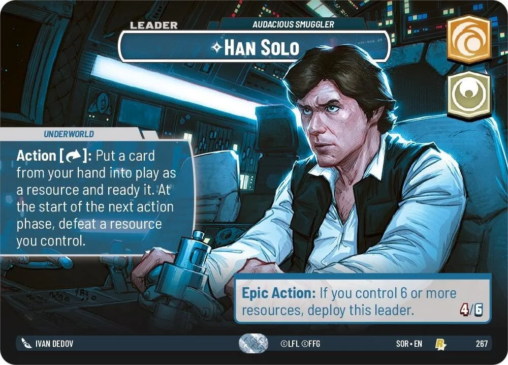 Han Solo - Audacious Smuggler | Star Wars: Unlimited TCG