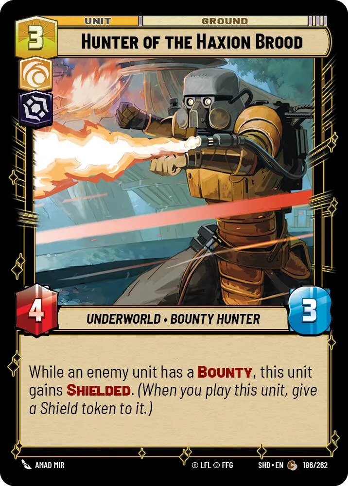 Hunter of the Haxion Brood Card | Star Wars: Unlimited TCG