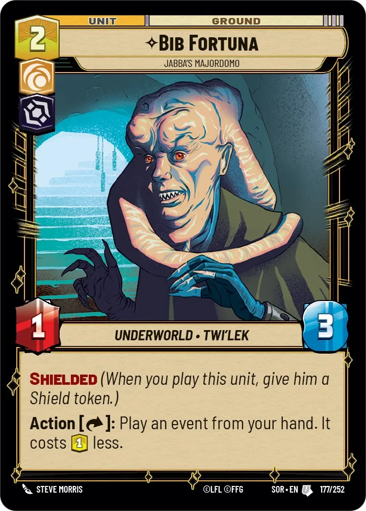 Bib Fortuna, Jabba's Majordomo | StarWarsUnlimited.gg